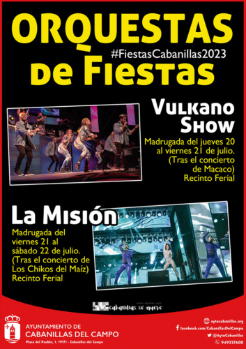 ¡Descubre las emocionantes Fiestas de Verano 2023 en Cabanillas del Campo!