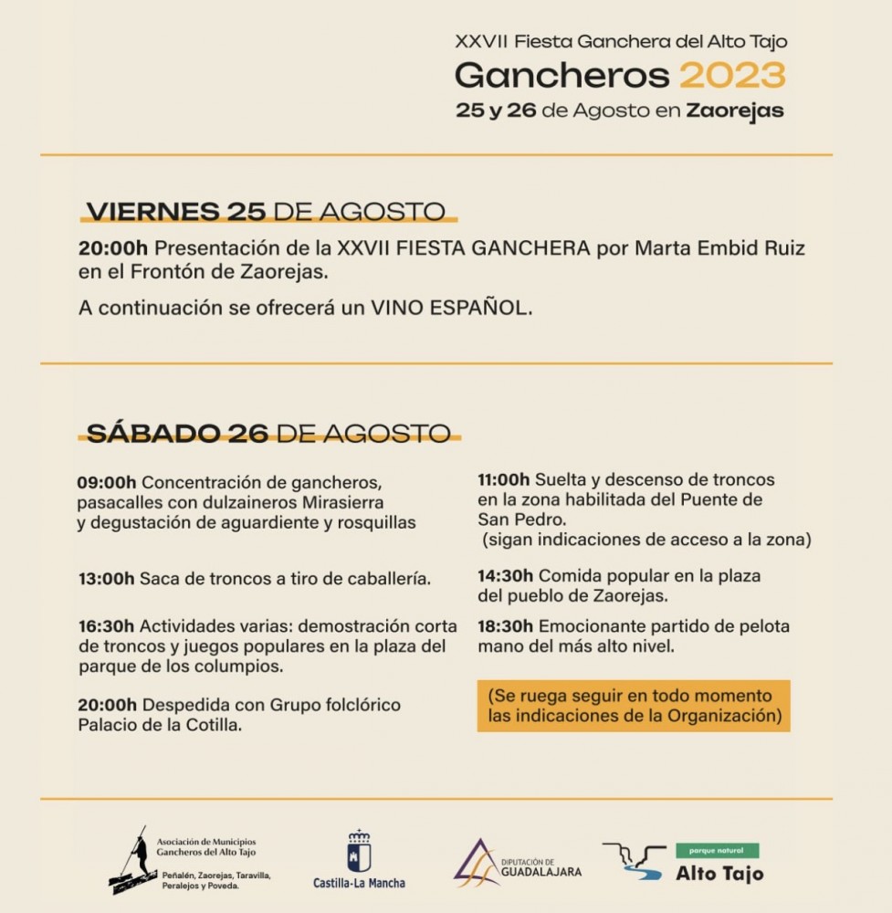 Fiesta Ganchera: Celebración Anual de las Tradiciones en el Parque Natural del Alto Tajo