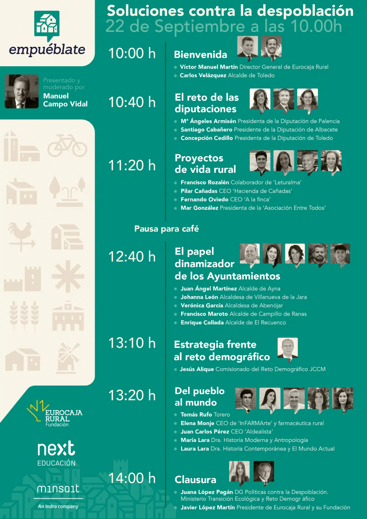 Empuéblate 2023: Encuentro Nacional de Soluciones contra la Despoblación en Toledo