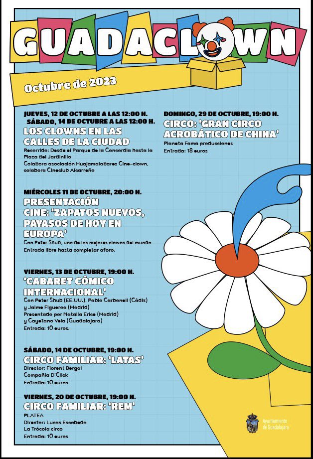Festival Internacional del Clown: Guadaclown 2023