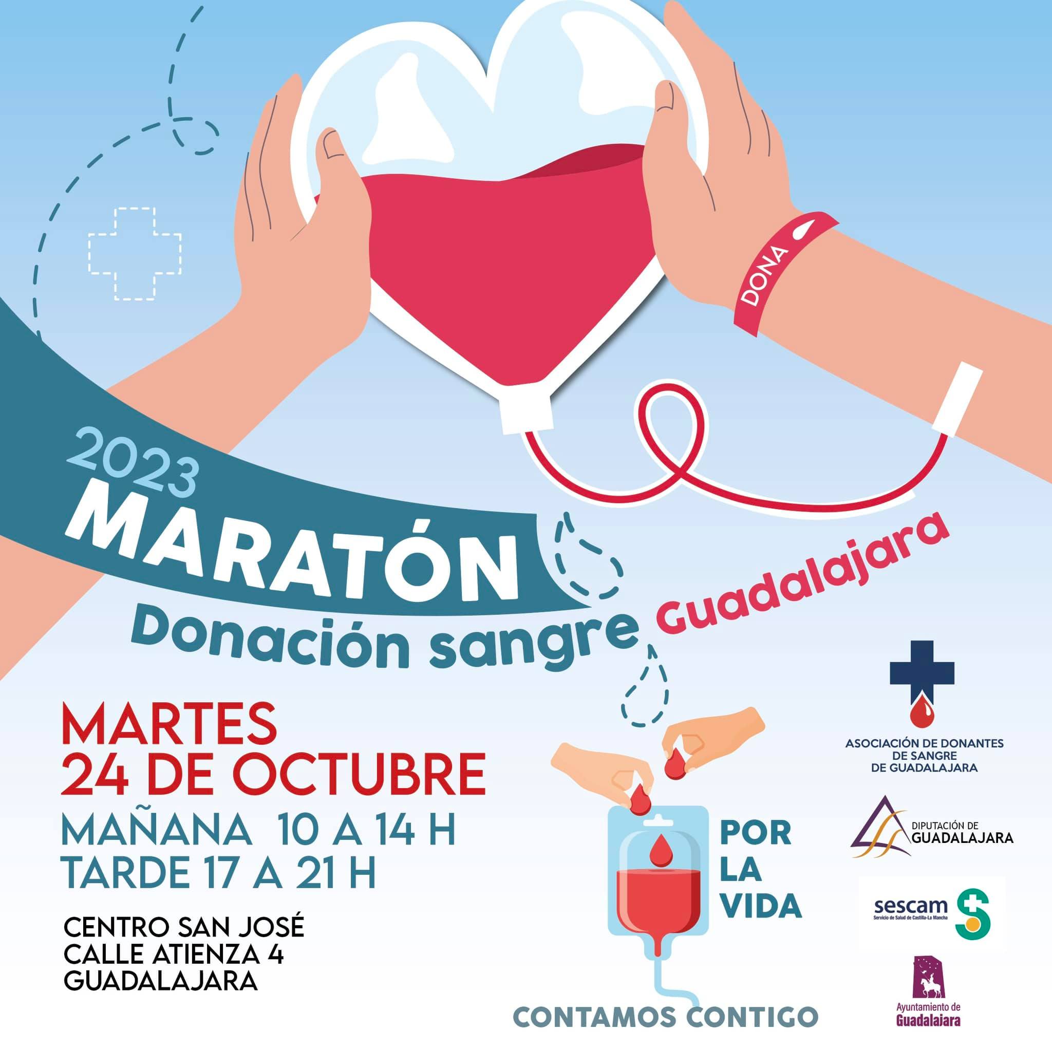 Guadalajara se prepara para el Maratón de Donación de Sangre y Médula