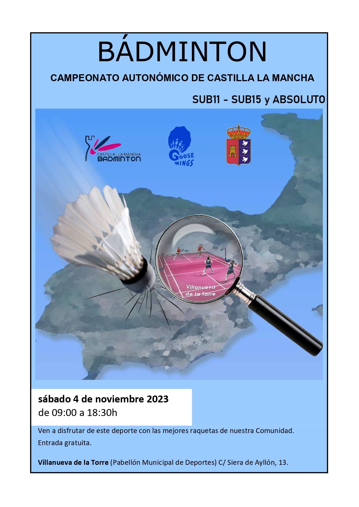 Jornada Deportiva en Villanueva de la Torre: Campeonato Autonómico de Bádminton para Todas las Edades