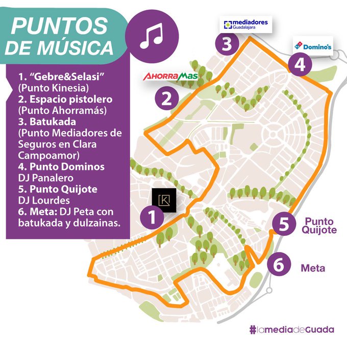 ¡Guada Mola! XXIV Media Maratón de Guadalajara Atrae a Más de 1,000 Corredores