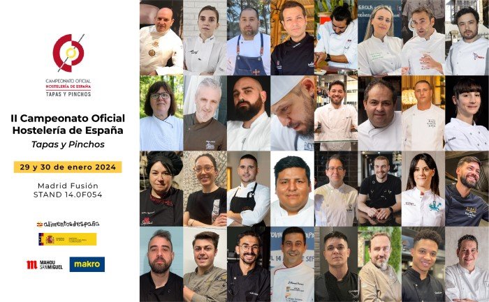 Carlos Gumiel, Chef de Guadalajara, en la Batalla por la Mejor Tapa de España en Madrid Fusión 2024