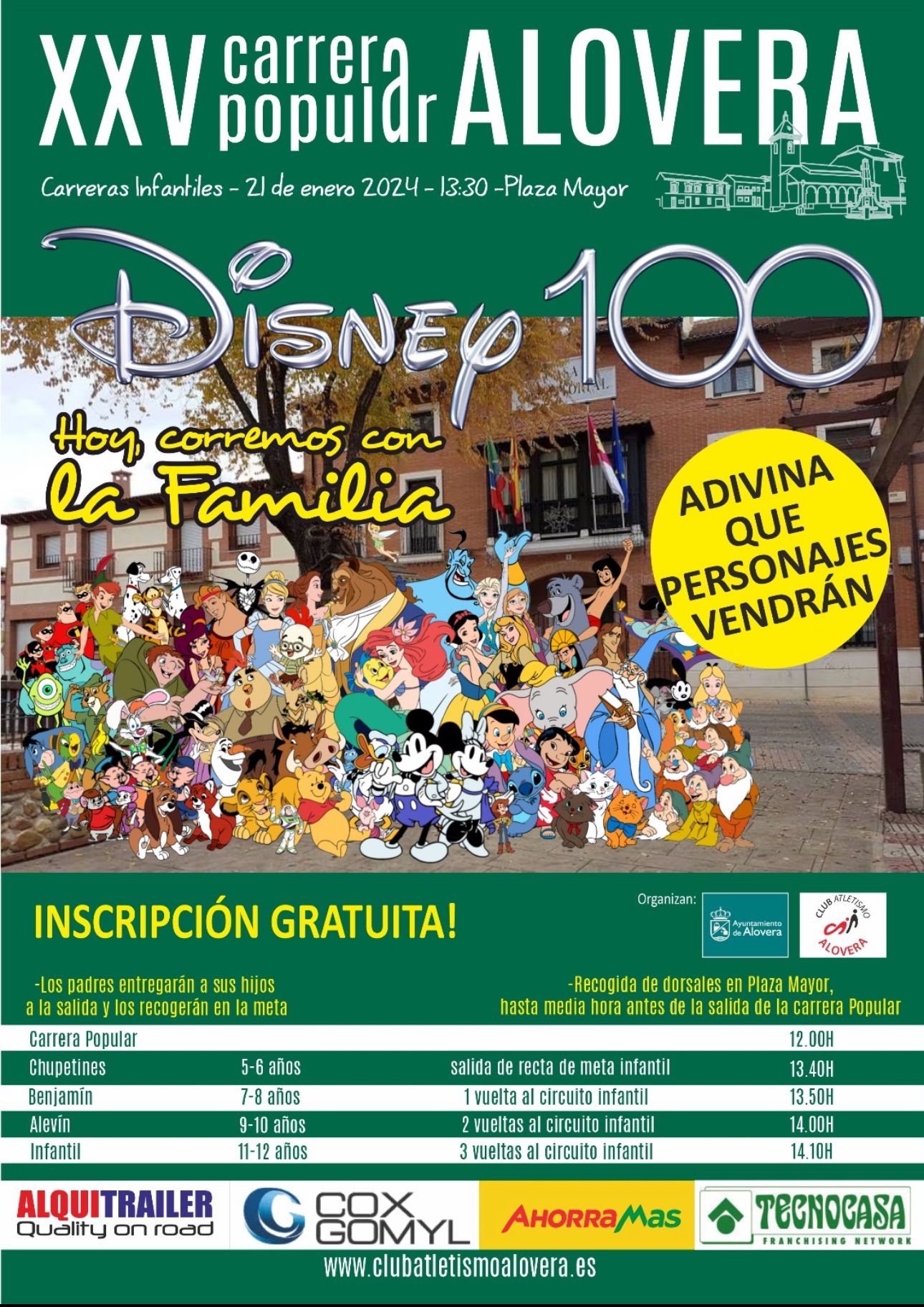 Carrera Popular Alovera 2024: 25 Aniversario con Novedades y Emoción Deportiva