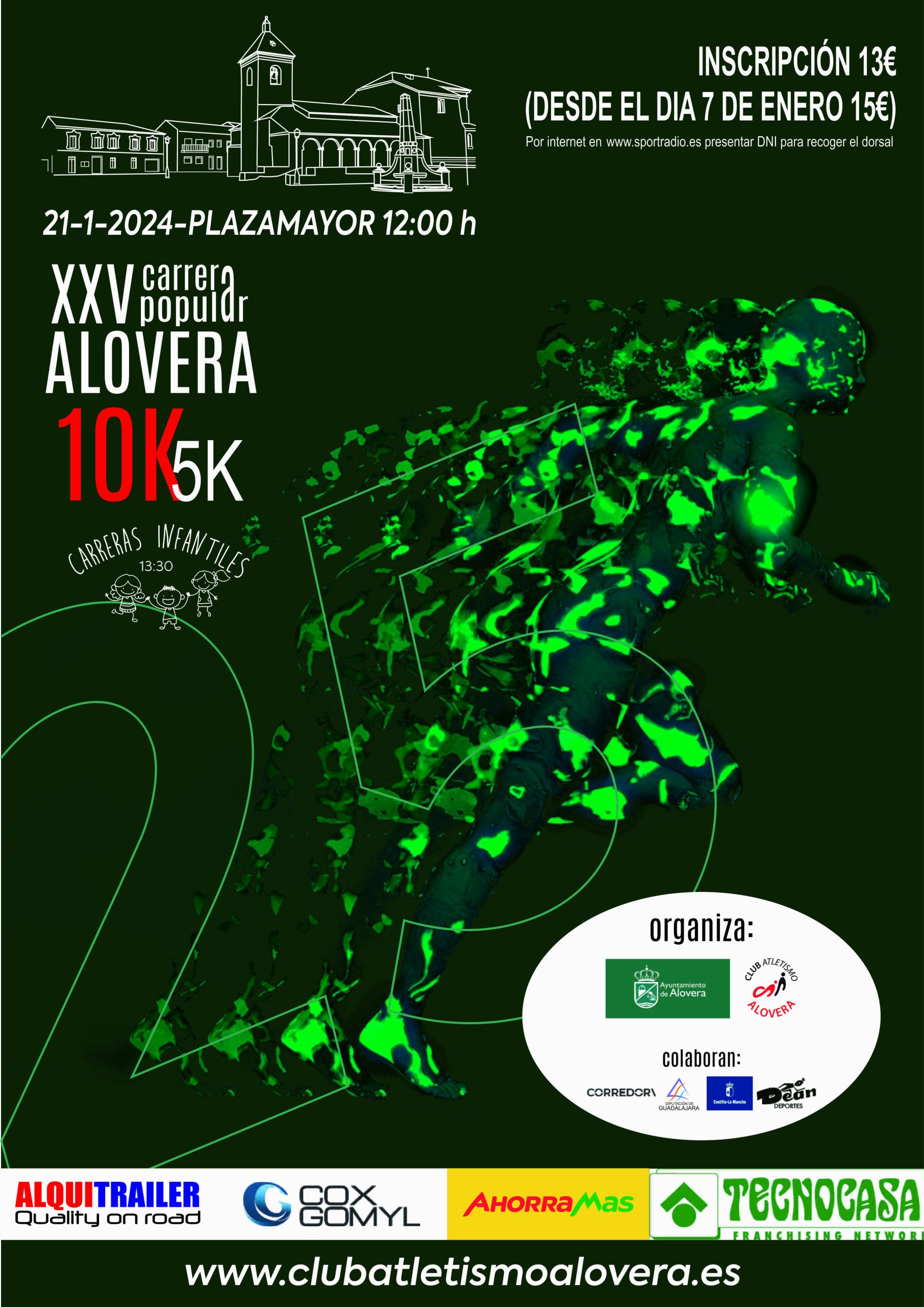 Carrera Popular Alovera 2024: 25 Aniversario con Novedades y Emoción Deportiva