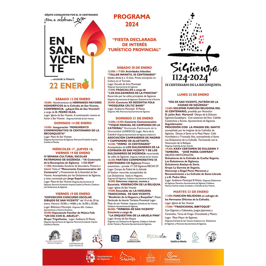 Programación de San Vicente 2024