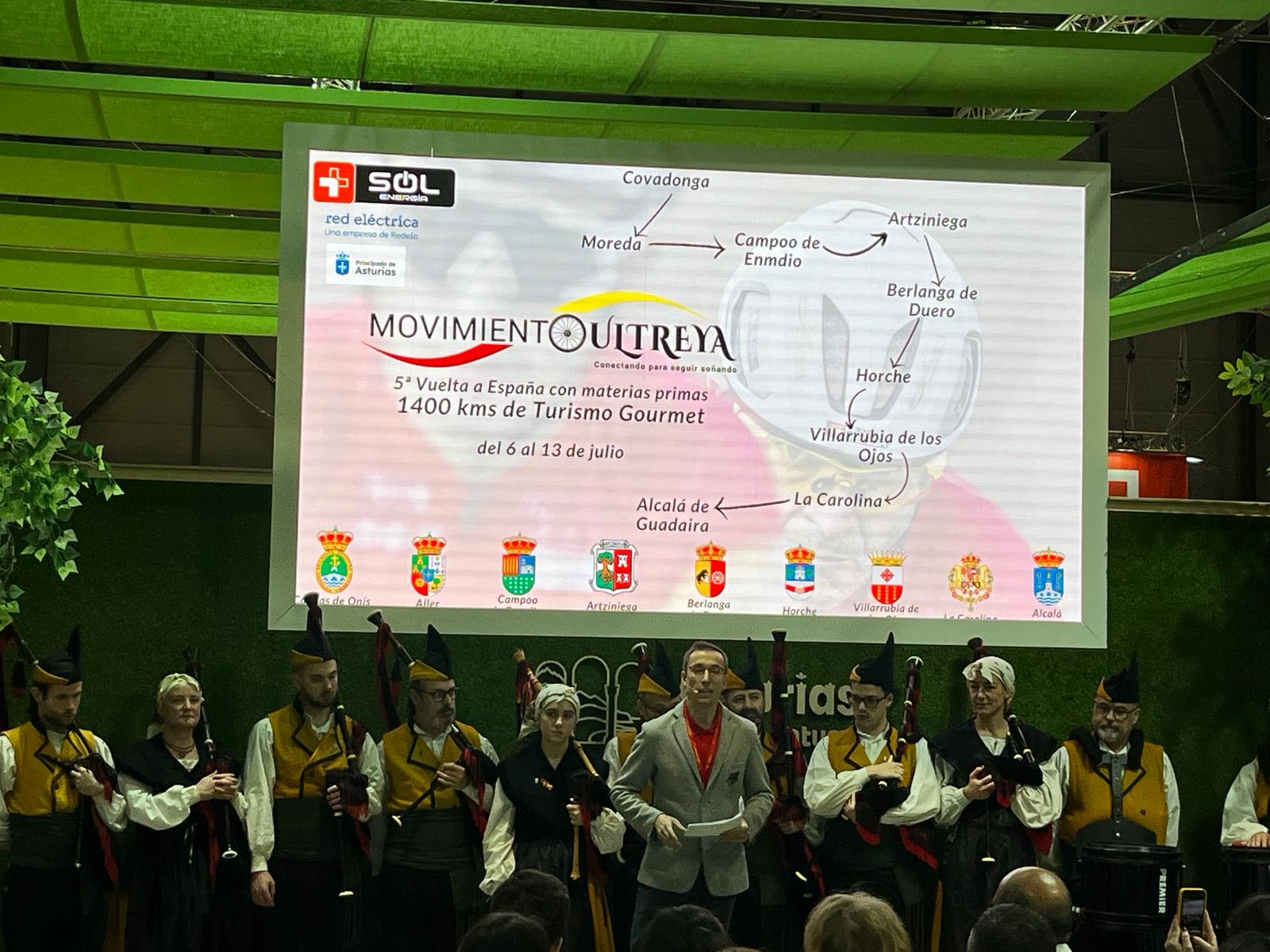 Horche Desvela su Riqueza Cultural y Natural en la Presentación de la Vuelta Ciclista Movimiento Ultreya Más Sol en FITUR 2024