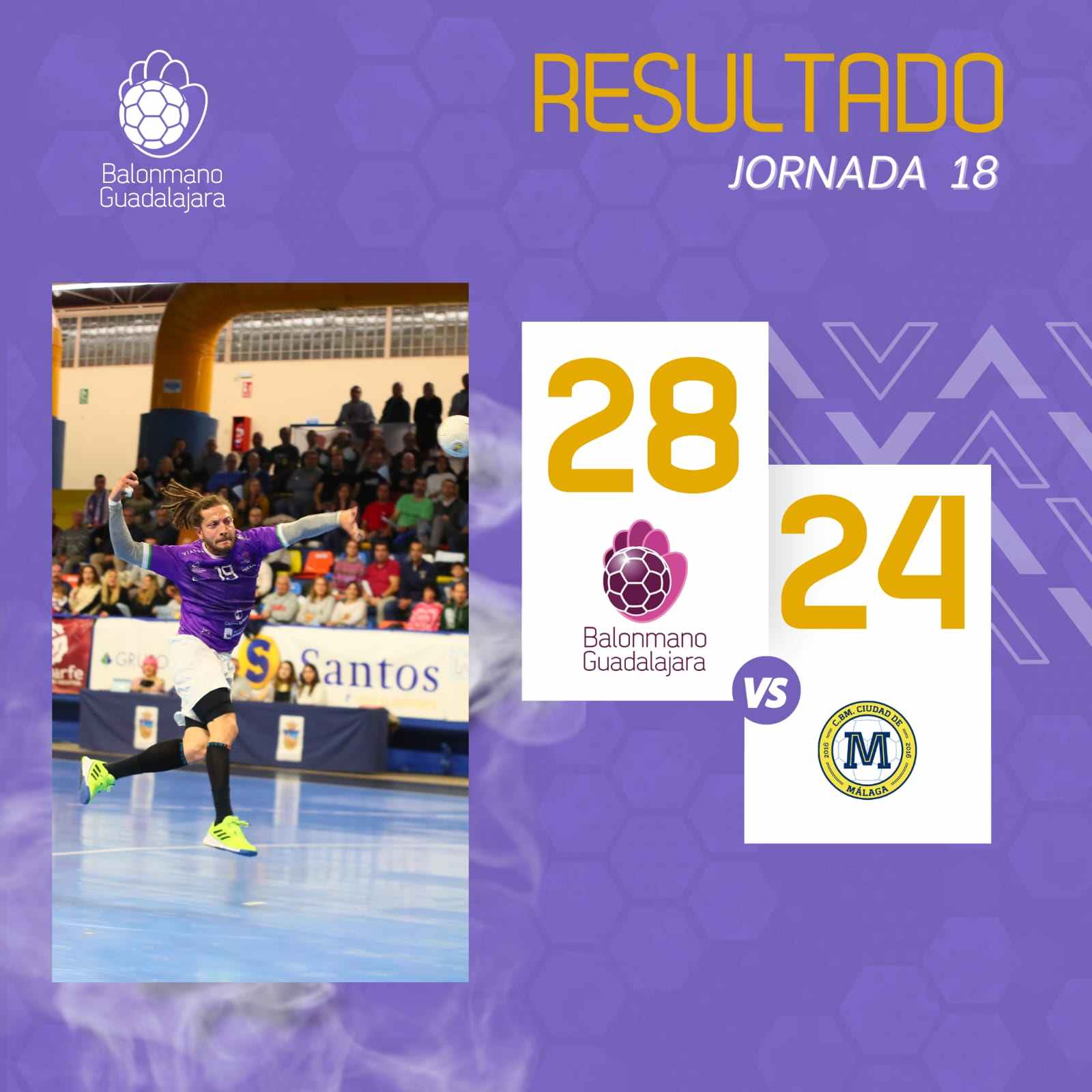 Encuentro Electrizante entre BM Guadalajara y Trops Málaga