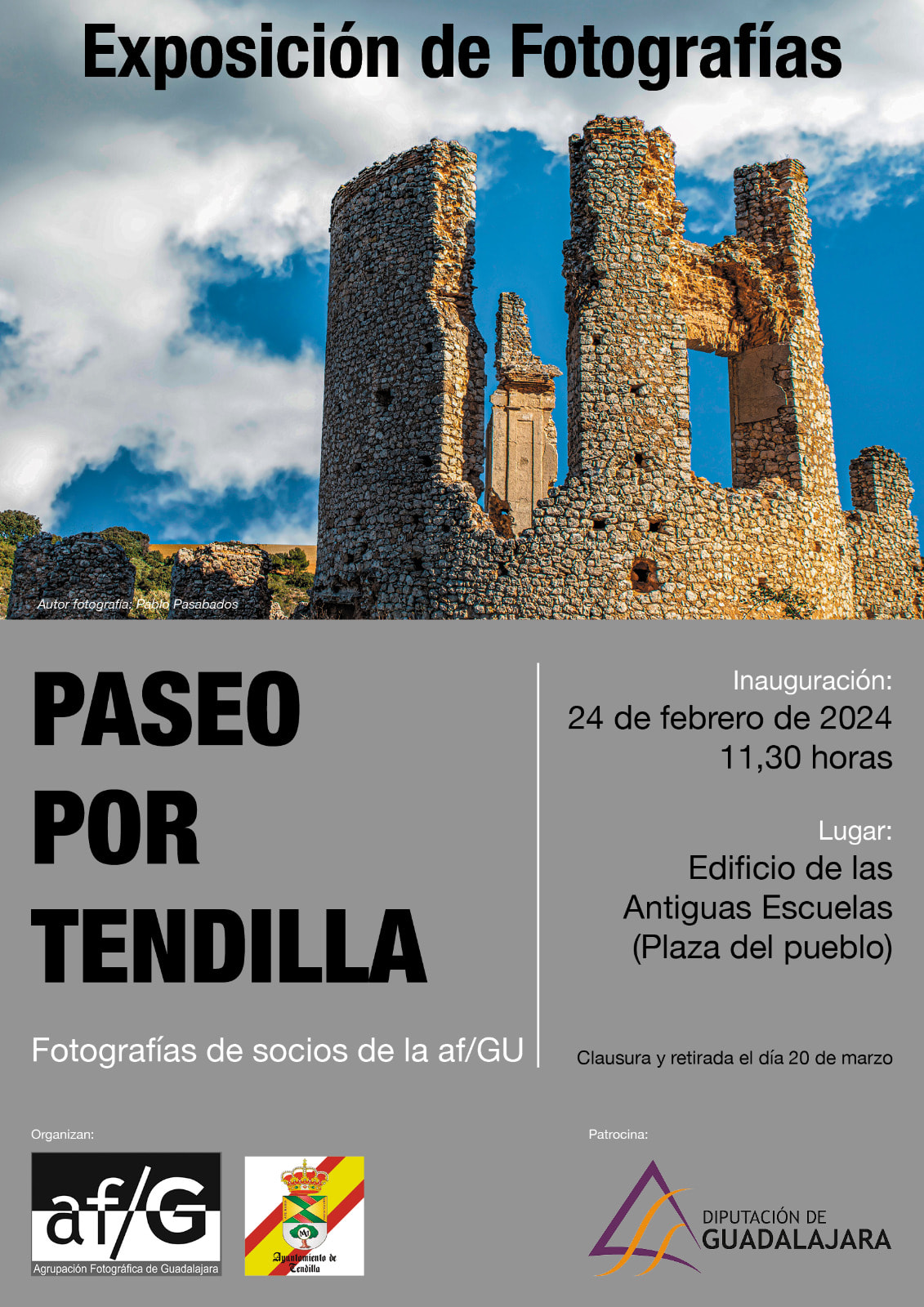 Programa de Actos de la Feria de las Mercaderías de Tendilla 2024