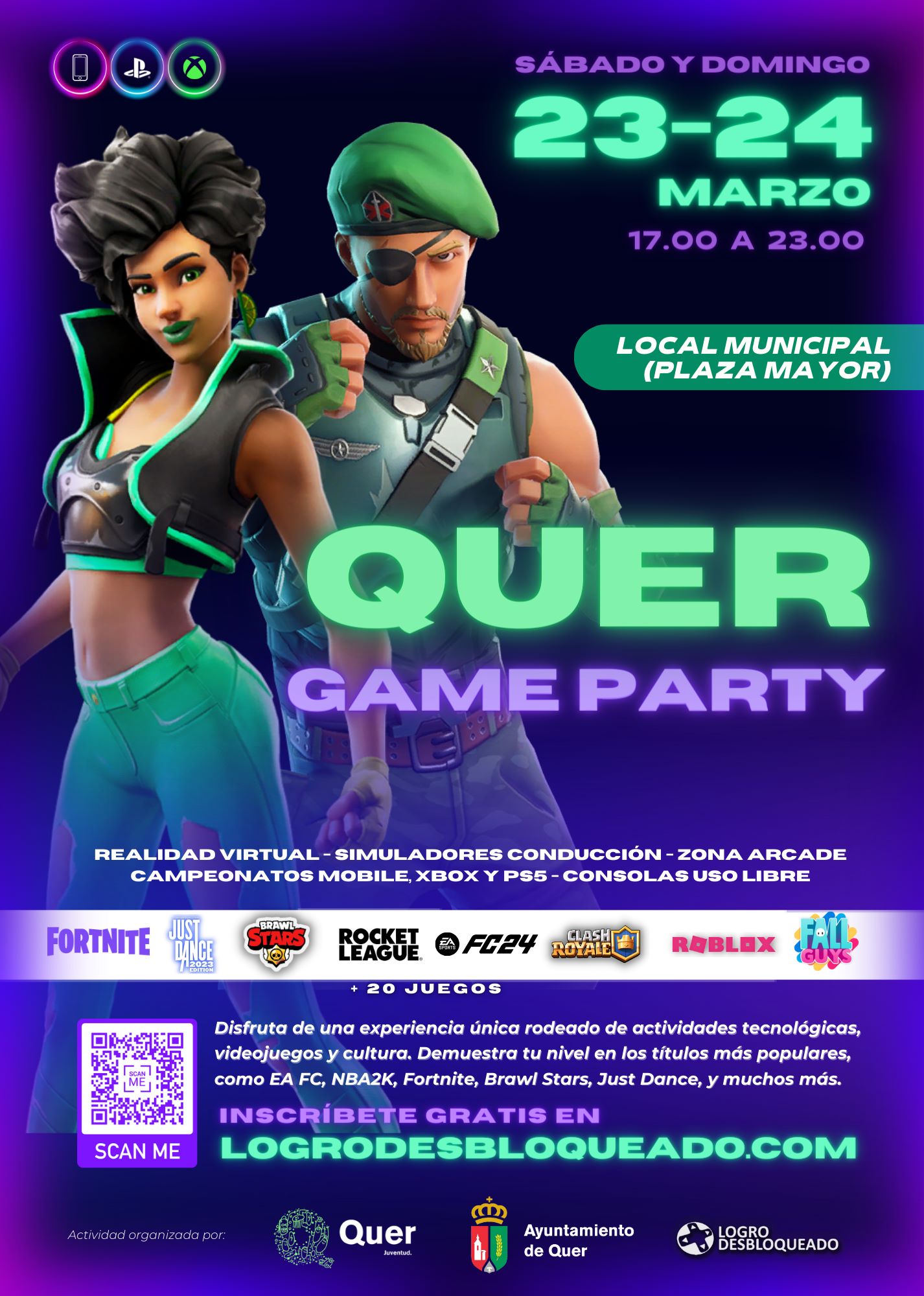 Quer Game Party 2024: ¡La Fiesta del Videojuego Regresa con Más Diversión!