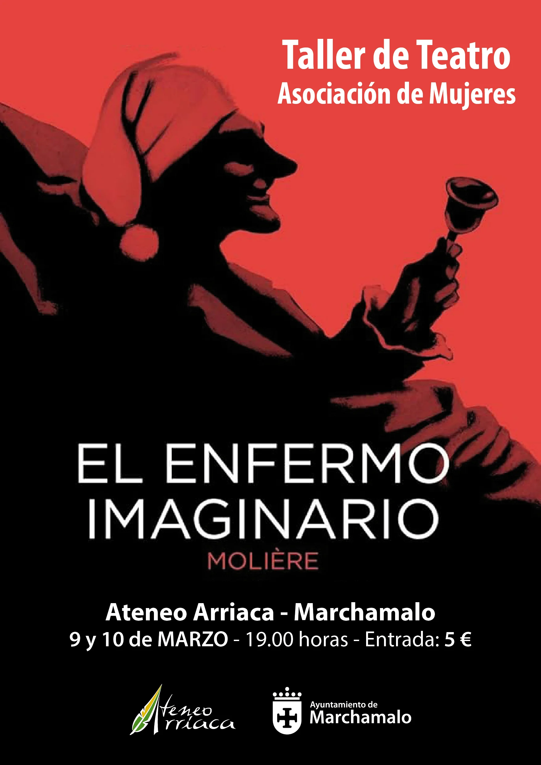 El Enfermo Imaginario de Molière Cobra Vida en Marchamalo por el Día Internacional de la Mujer
