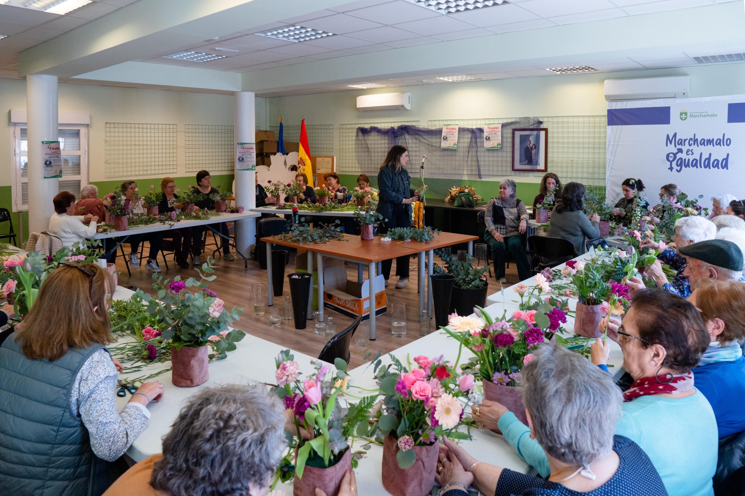 Actos Institucionales y Culturales en Marchamalo Marcan la Celebración del Día de la Mujer