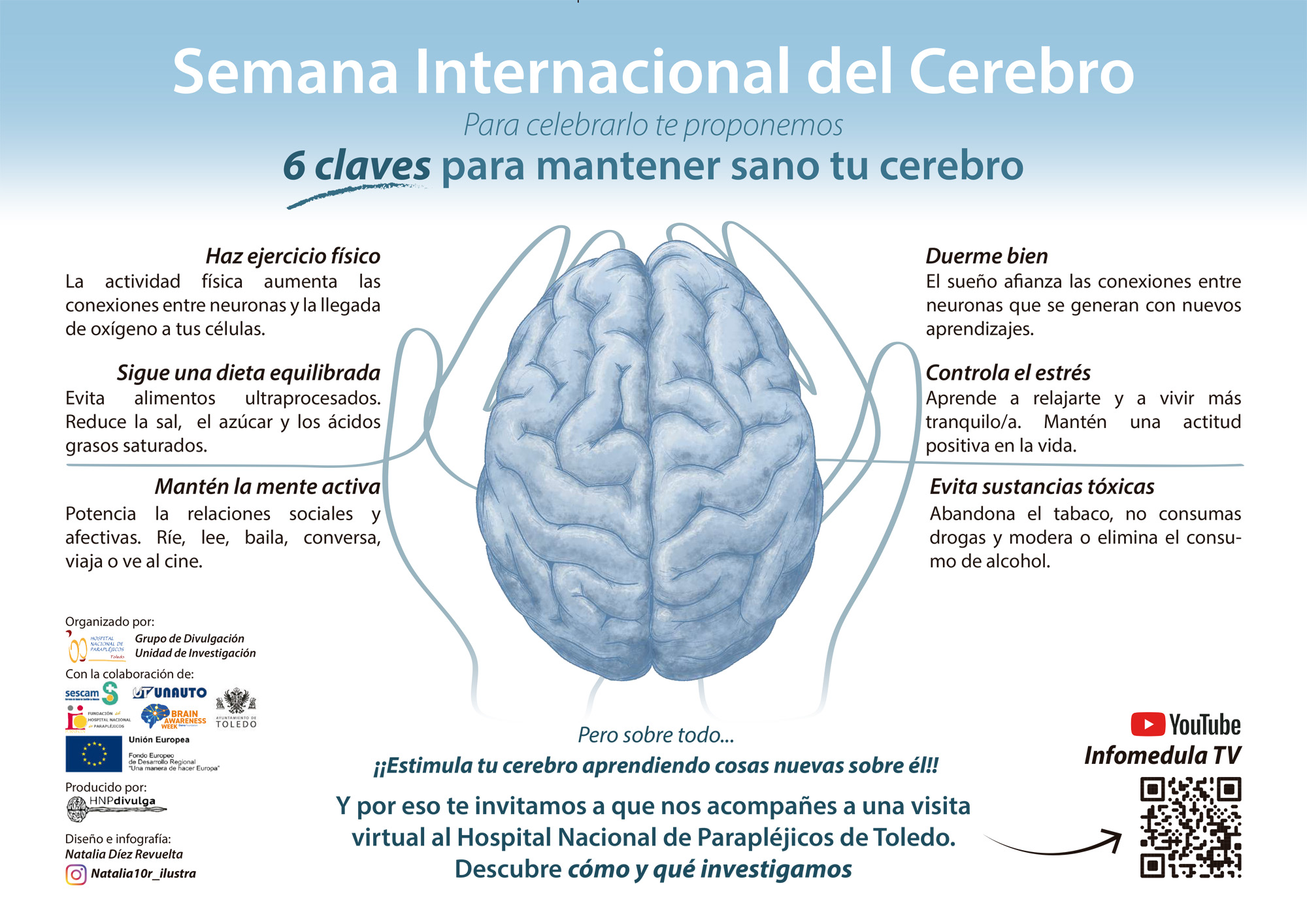 Descubre Cómo Cuidar tu Cerebro Durante la Semana Mundial del Cerebro 2024