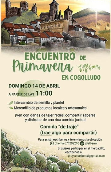 "¡Cogolludo en Primavera! Encuentro de Intercambio y Mercadillo con Sabor Local