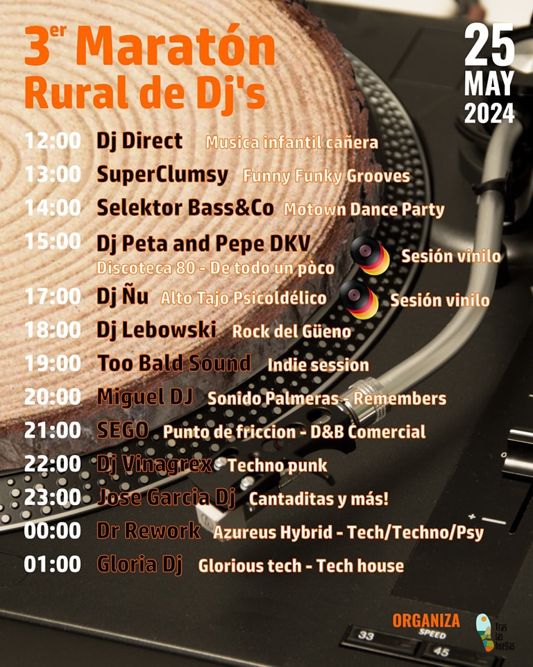 Cobeta se Prepara para el III Maratón Rural de DJs: 14 Horas de Música y Diversión