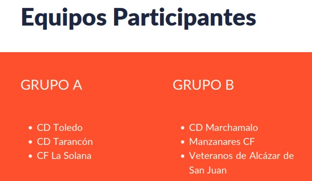 I Torneo Legend Céfiro Academy: ¡Fútbol veterano de calidad en Alcázar de San Juan!