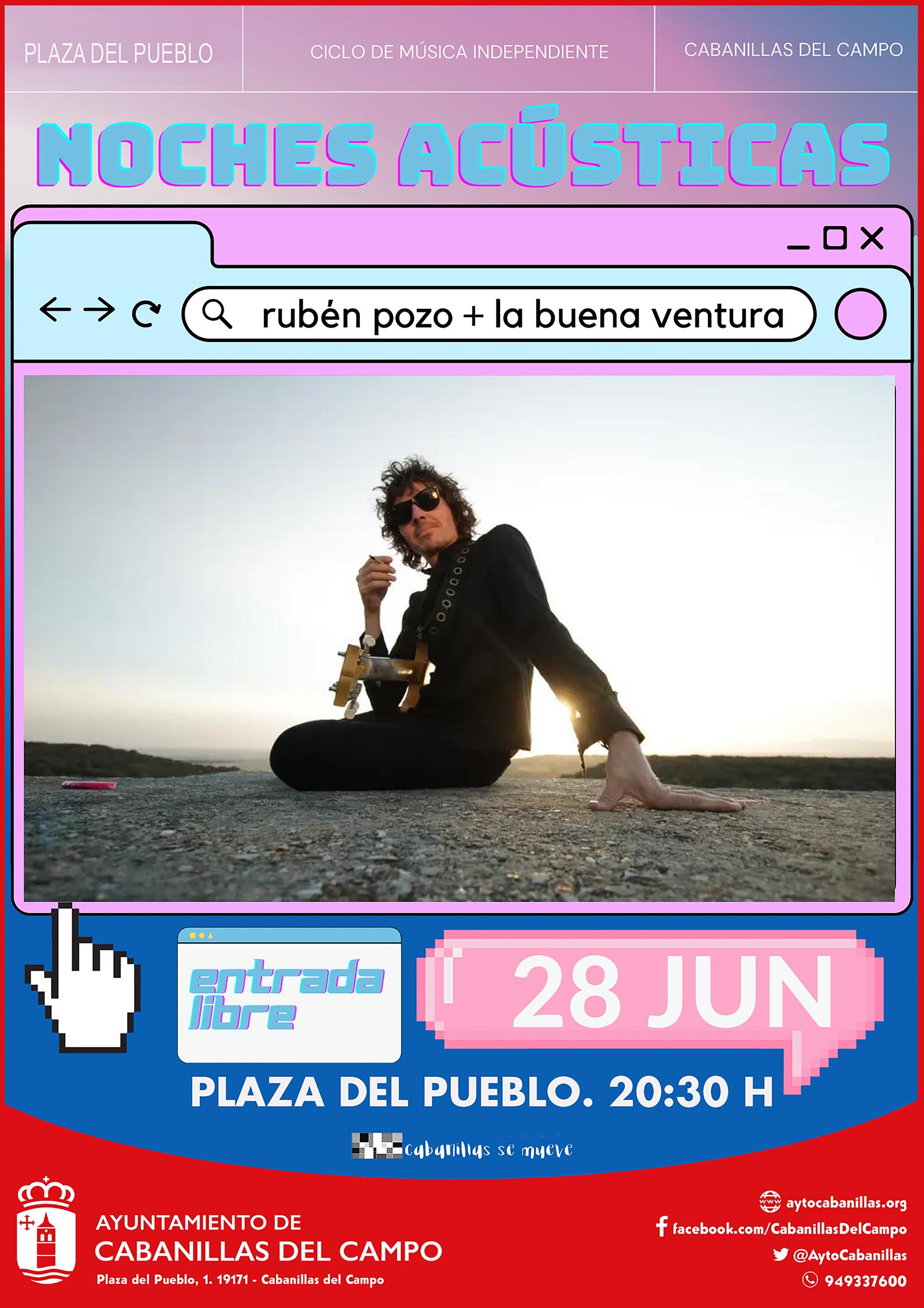 Conciertos en Cabanillas del Campo: Rubén Pozo y Los Niños Jesús