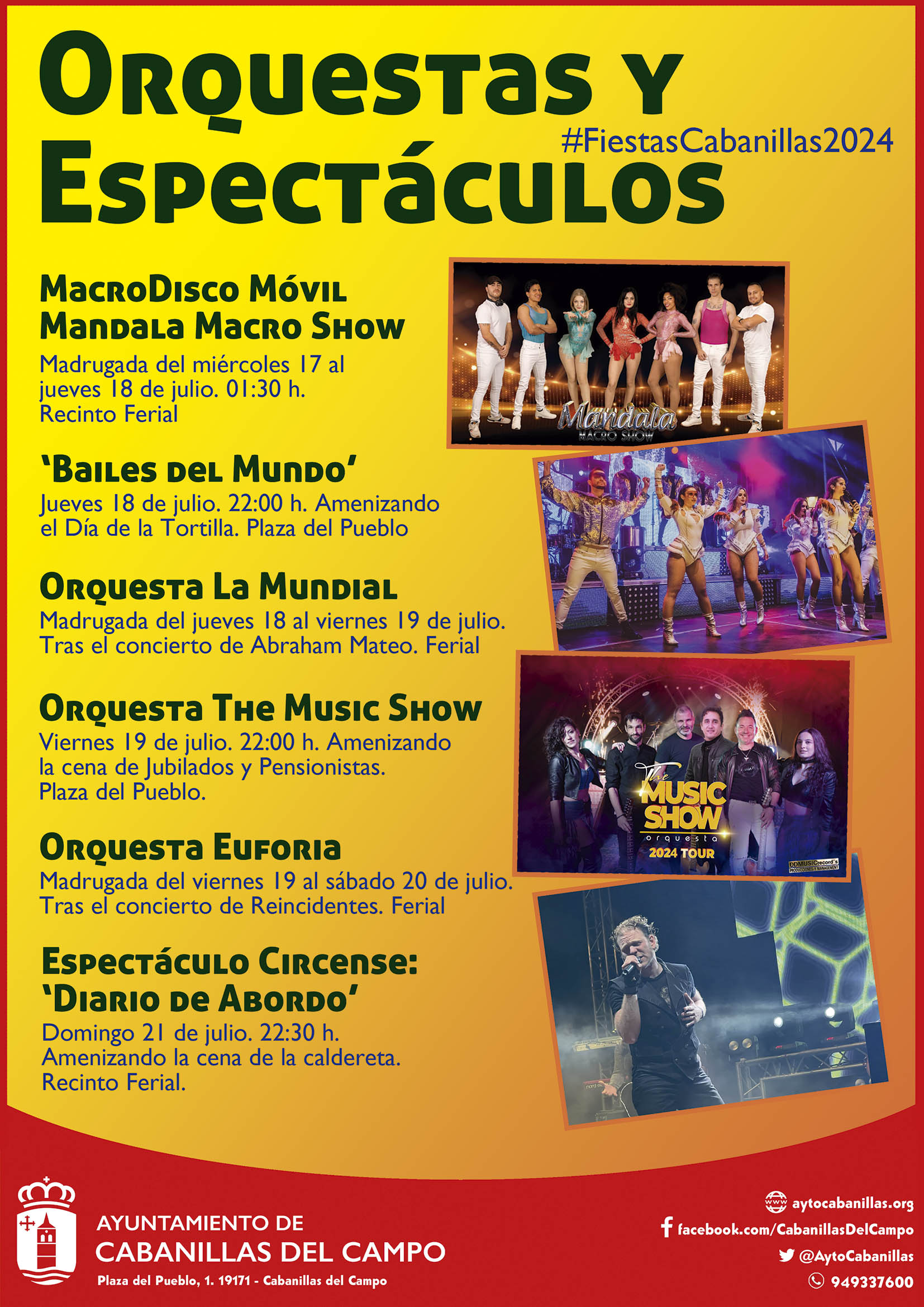 Fiestas de Cabanillas del Campo 2024