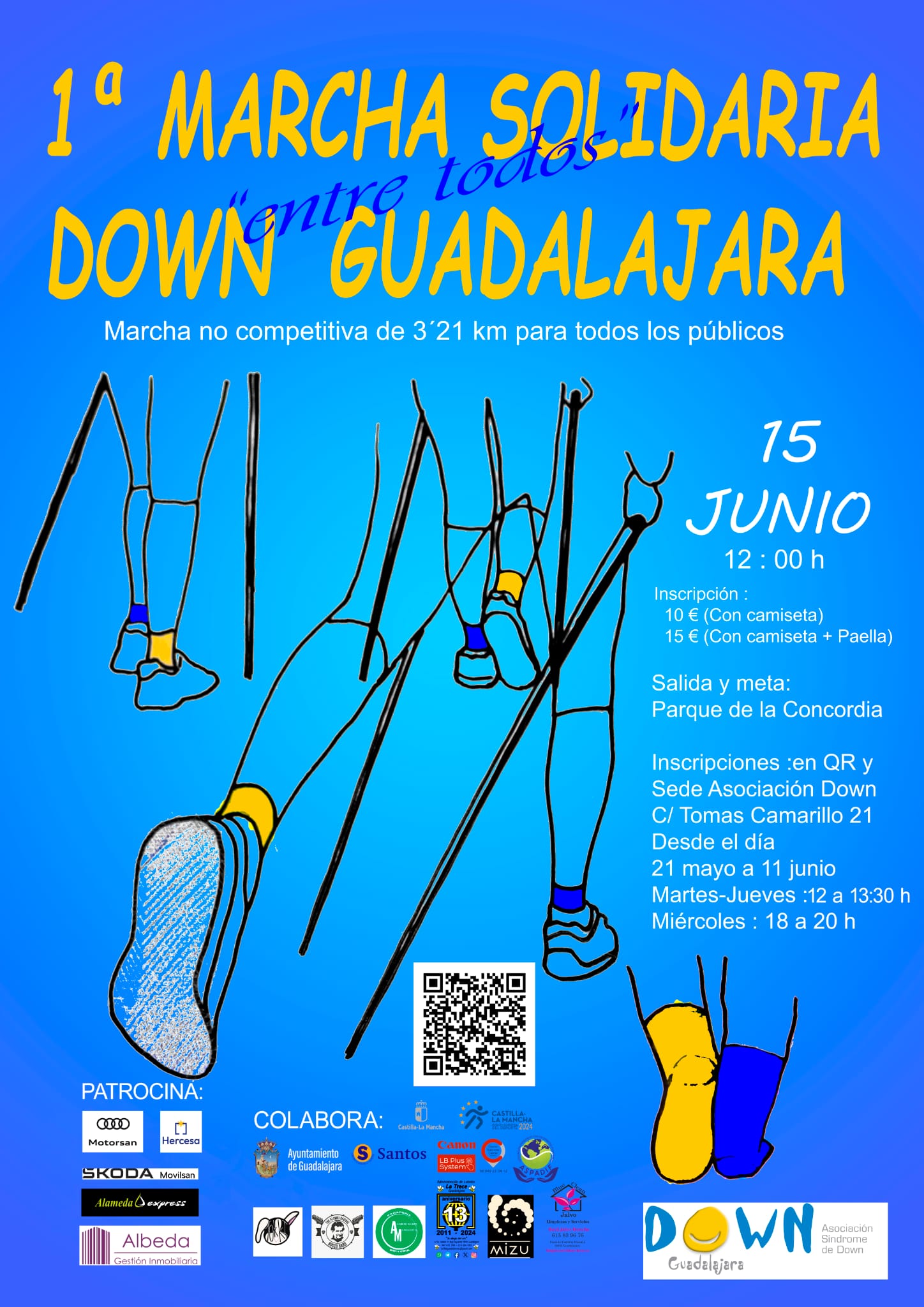 I Marcha Solidaria Down Guadalajara