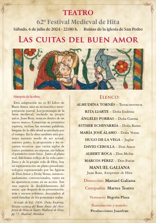 Programa del 62º Festival Medieval de Hita