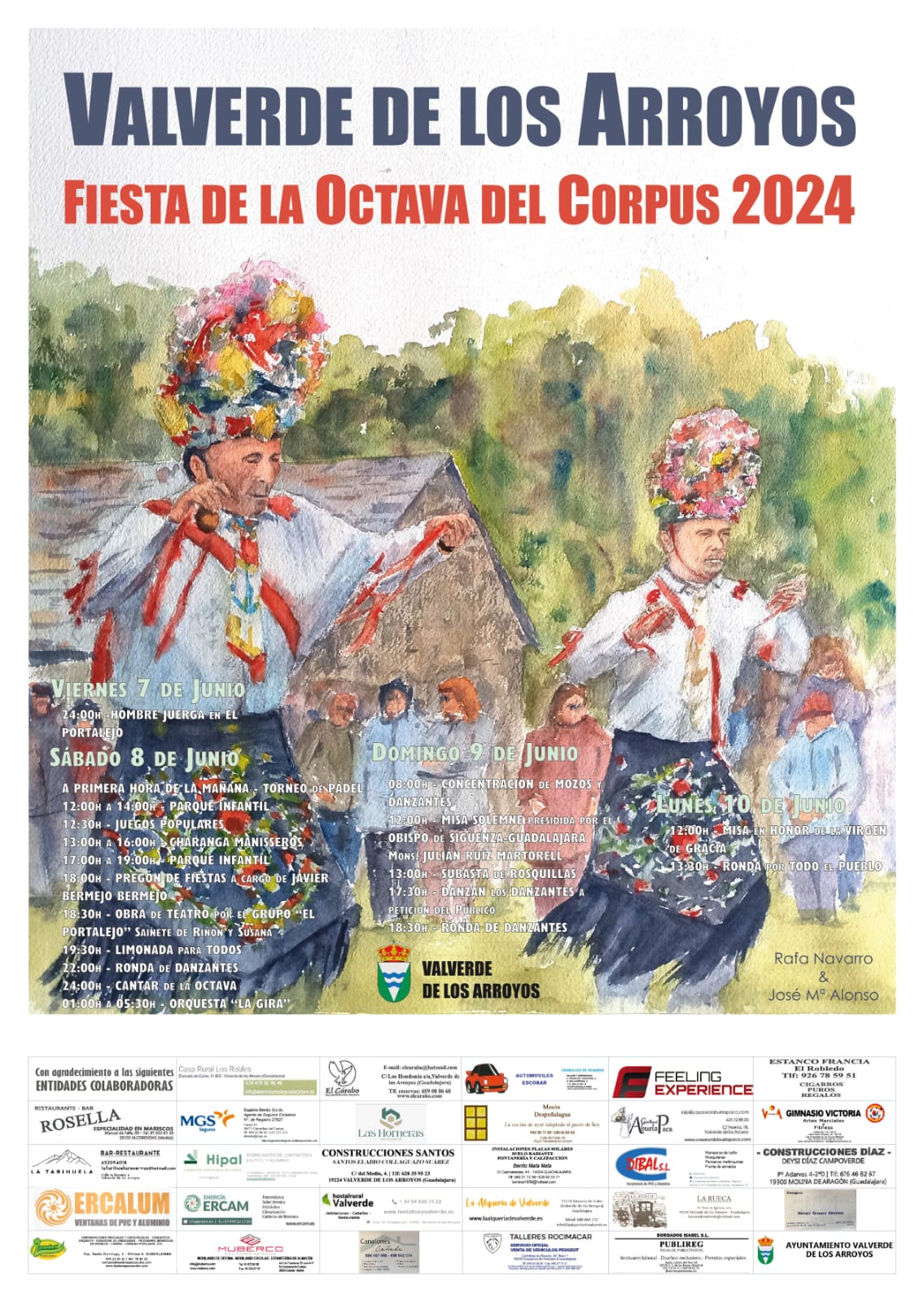 Descubre la Octava del Corpus 2024 en Valverde de los Arroyos: Tradición, Danza y Cultura en la Sierra Norte de Guadalajara