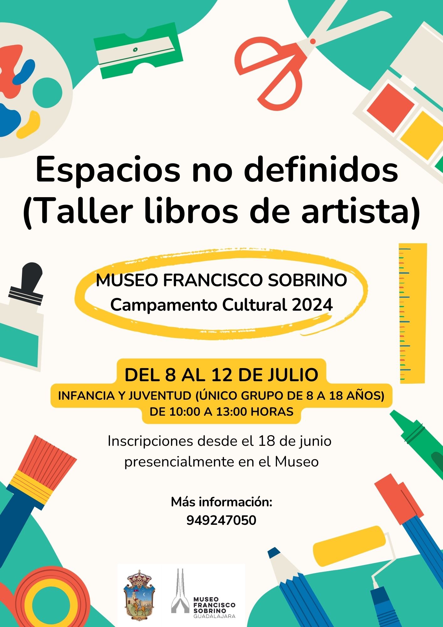 Campamento Urbano Gratuito en el Museo Francisco Sobrino para Fomentar la Creación Artística en Niños y Jóvenes