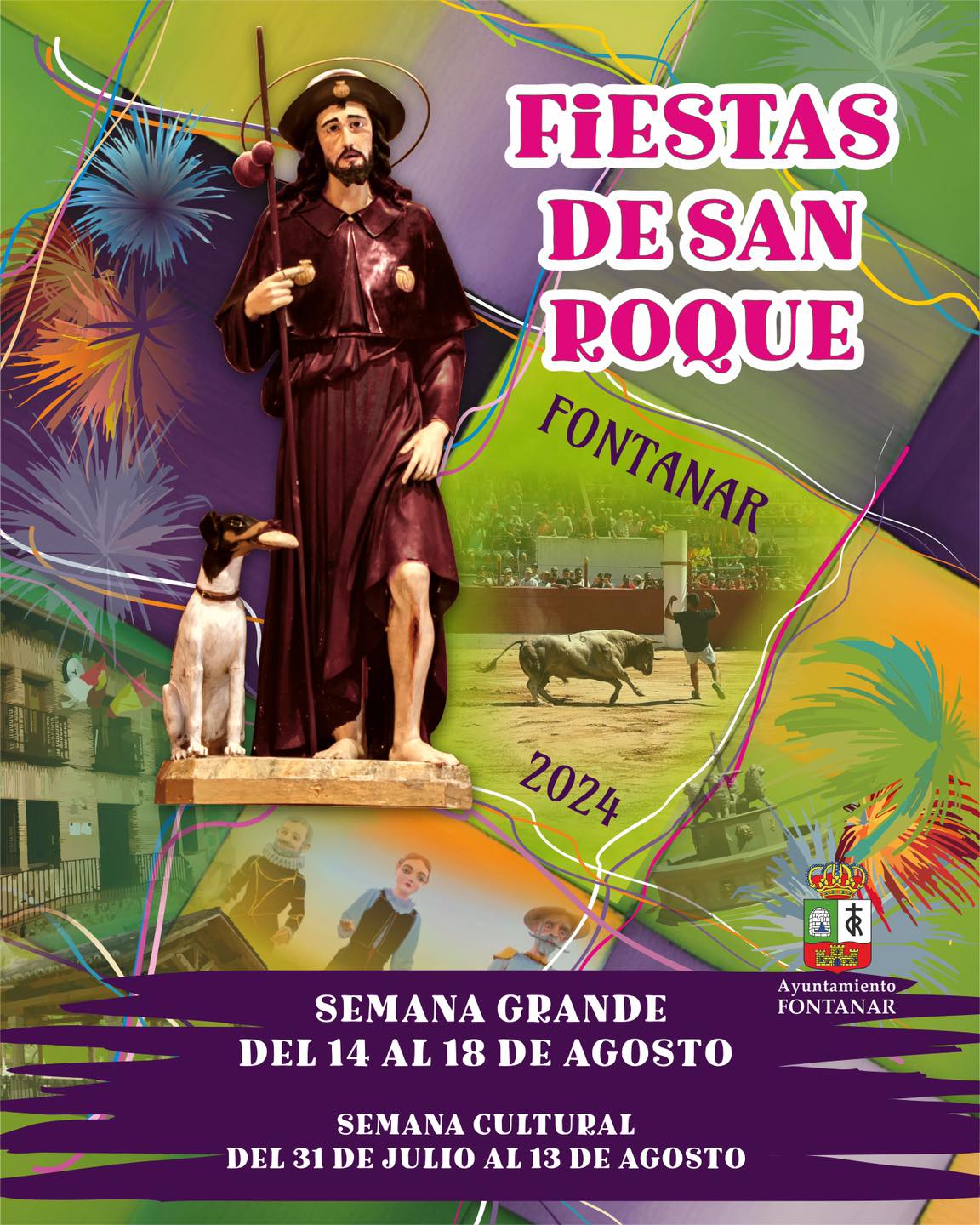 Fiestas de San Roque 2024 en Fontanar 