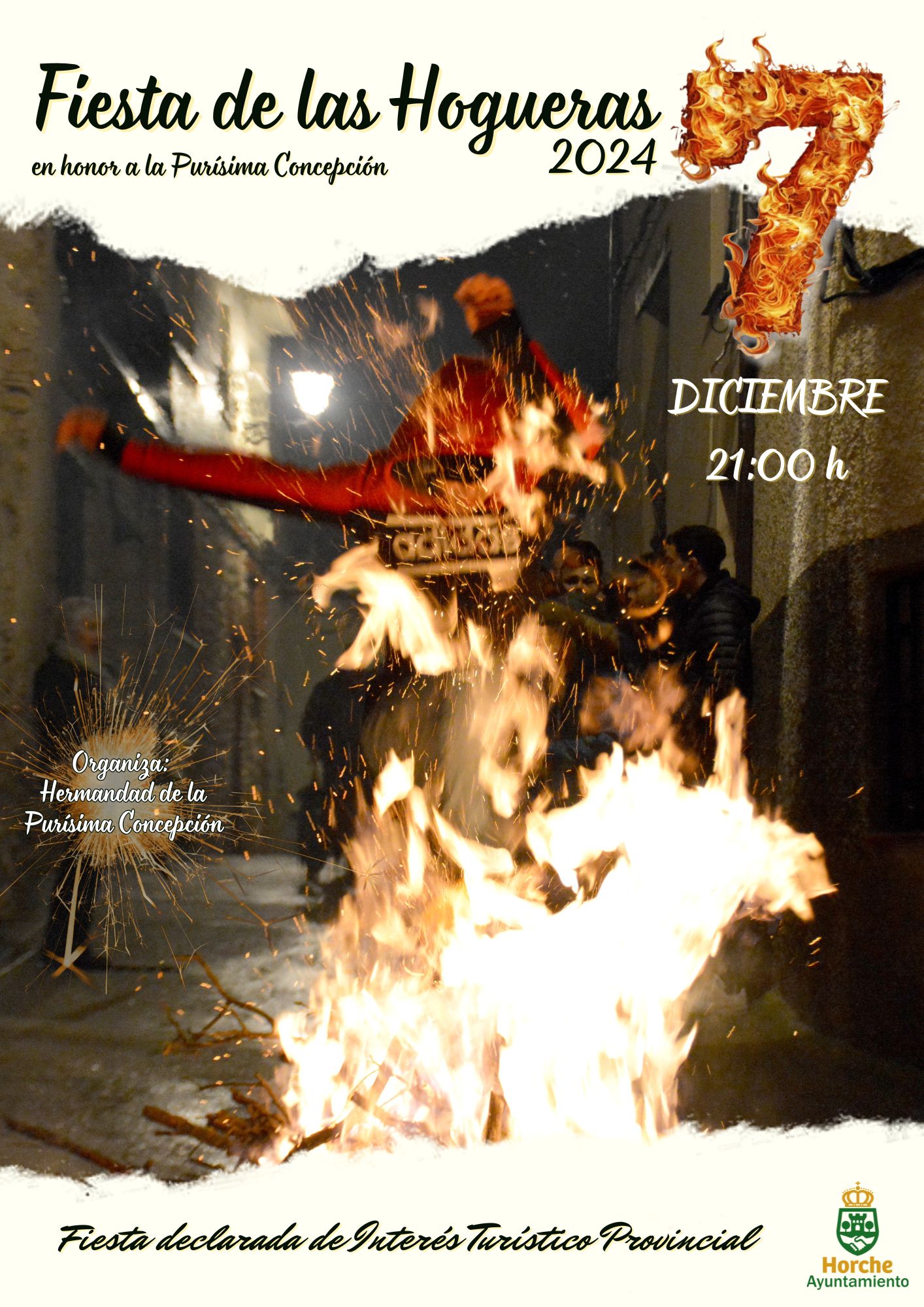 Las Hogueras de la Purísima Iluminan la Navidad en Horche: Una Tradición que Perdura