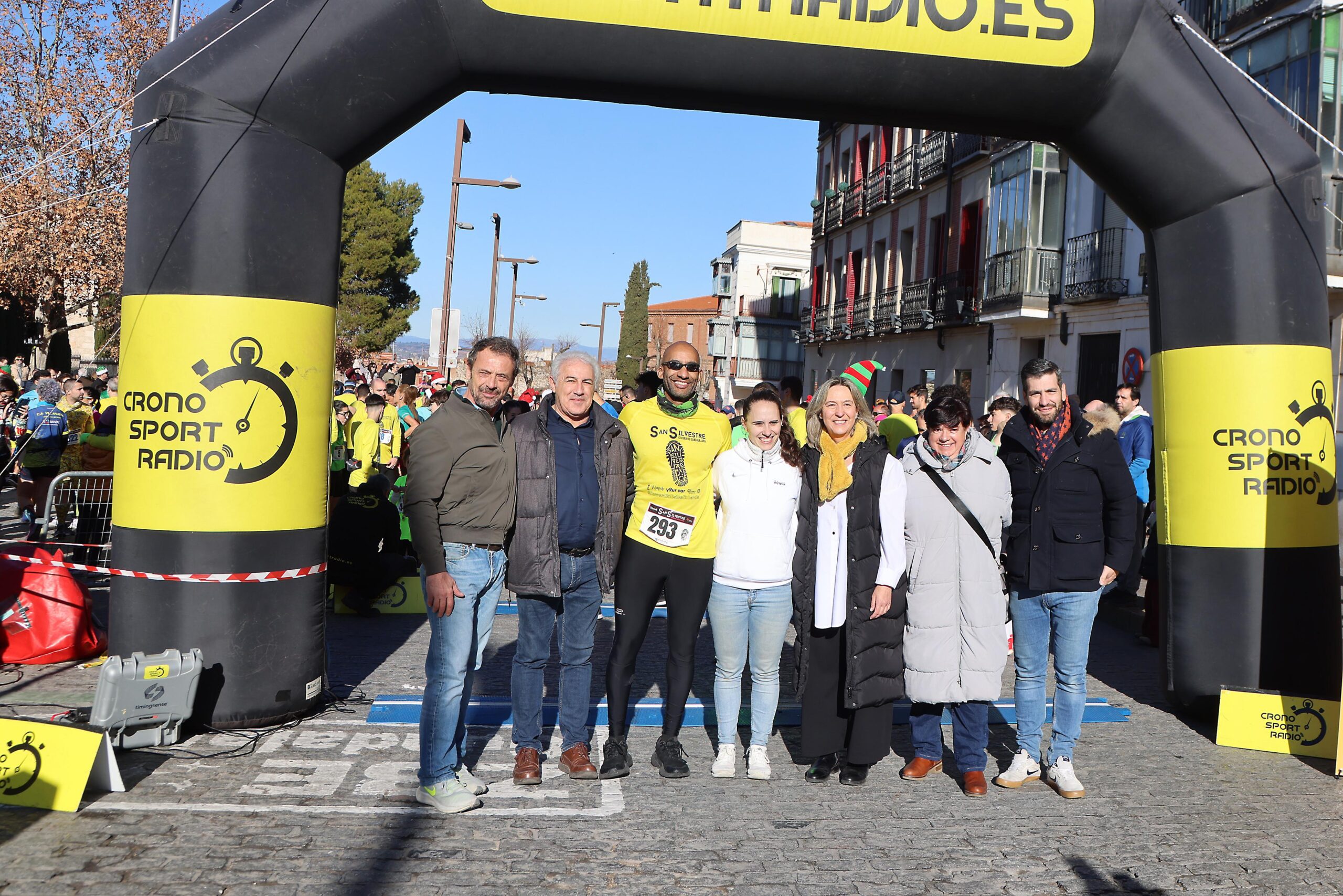 Pablo Padorno y Beatriz Bienvenido triunfan en la San Silvestre 2024 de Guadalajara con récord de participación