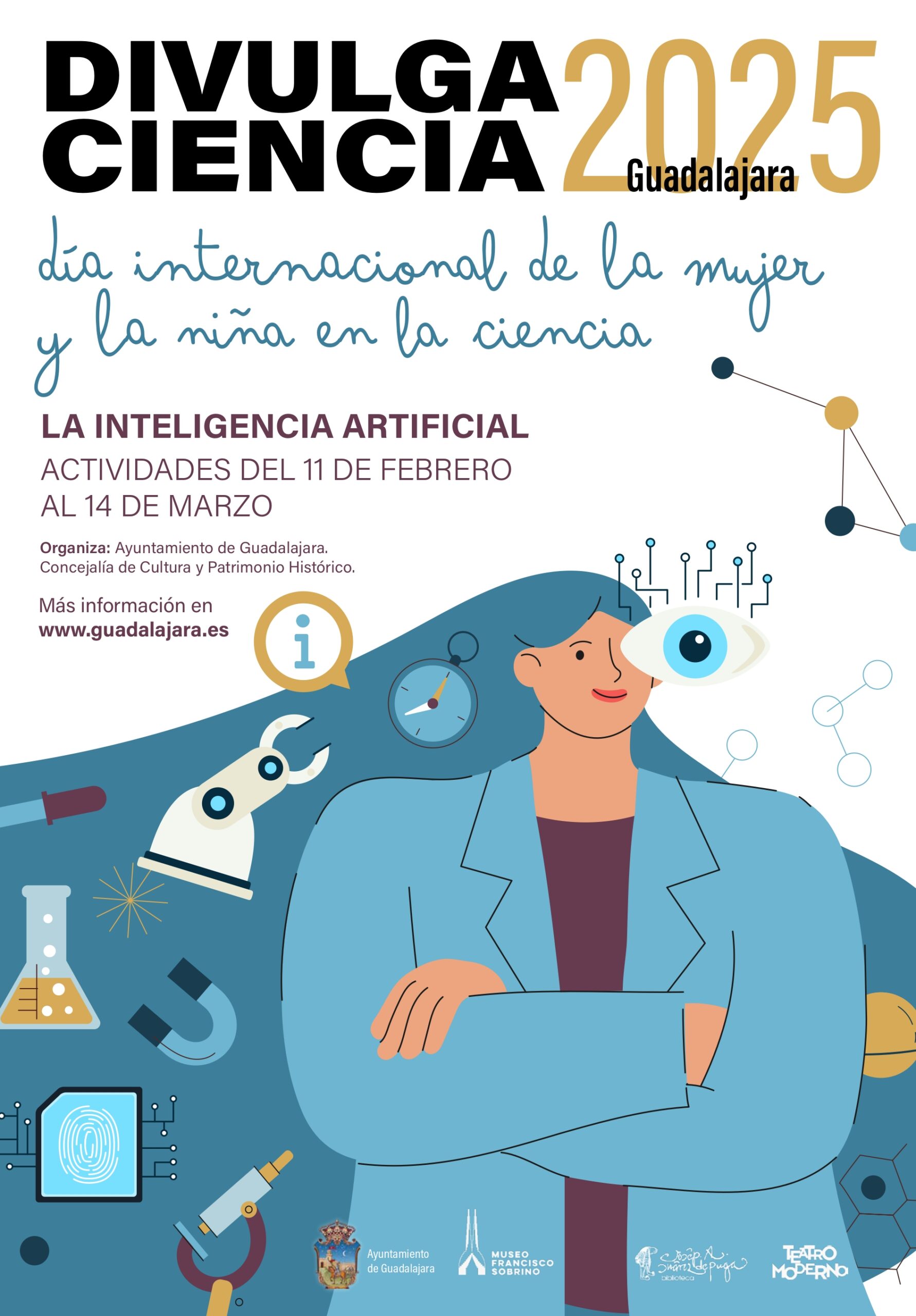 ‘Divulgaciencia’ 2025 en Guadalajara: Talleres y actividades sobre Inteligencia Artificial para escolares y público general