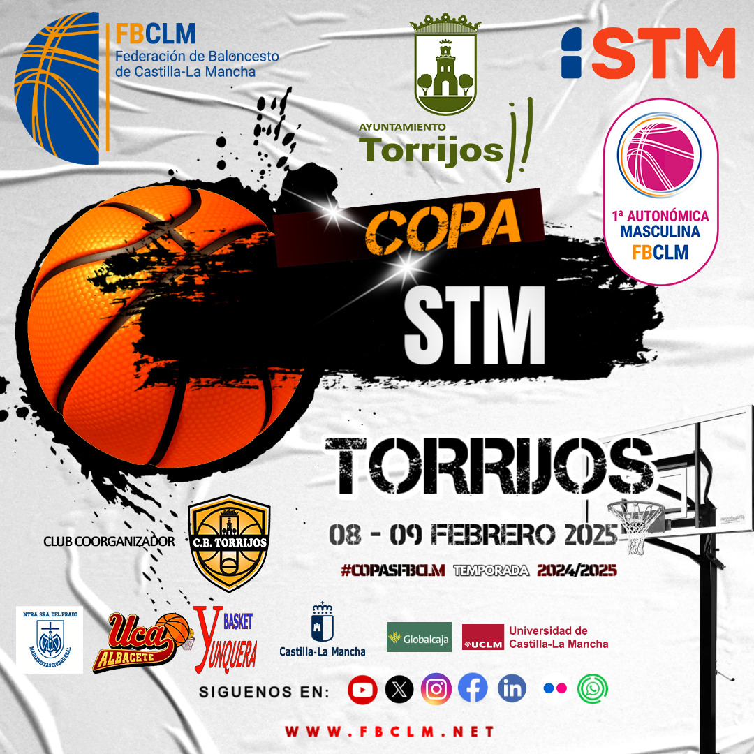 JUPER Basket Yunquera busca la gloria en la Copa de 1ª Autonómica en Torrijos