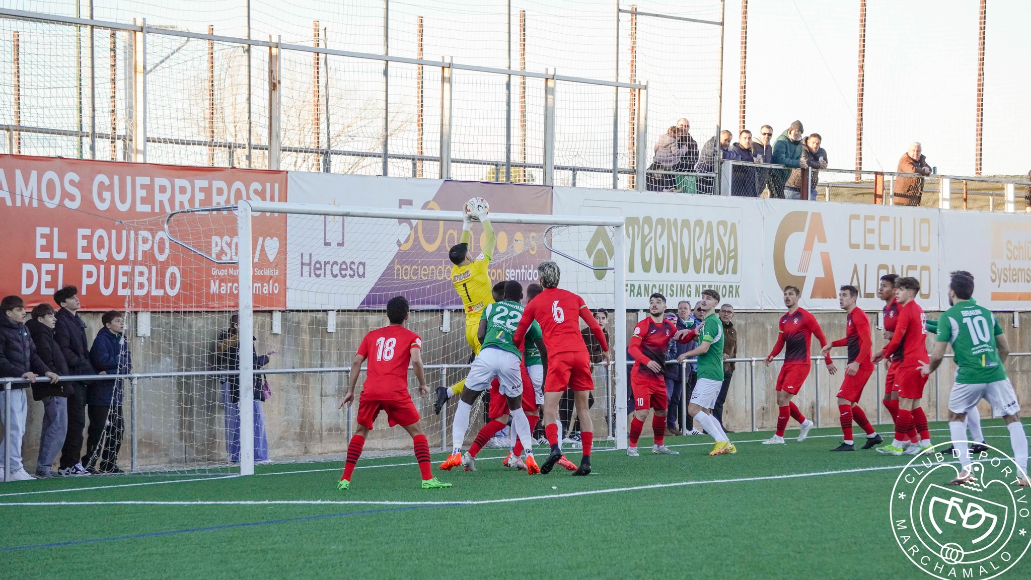 CD Marchamalo cae 2-3 ante el Tarancón por errores defensivos
