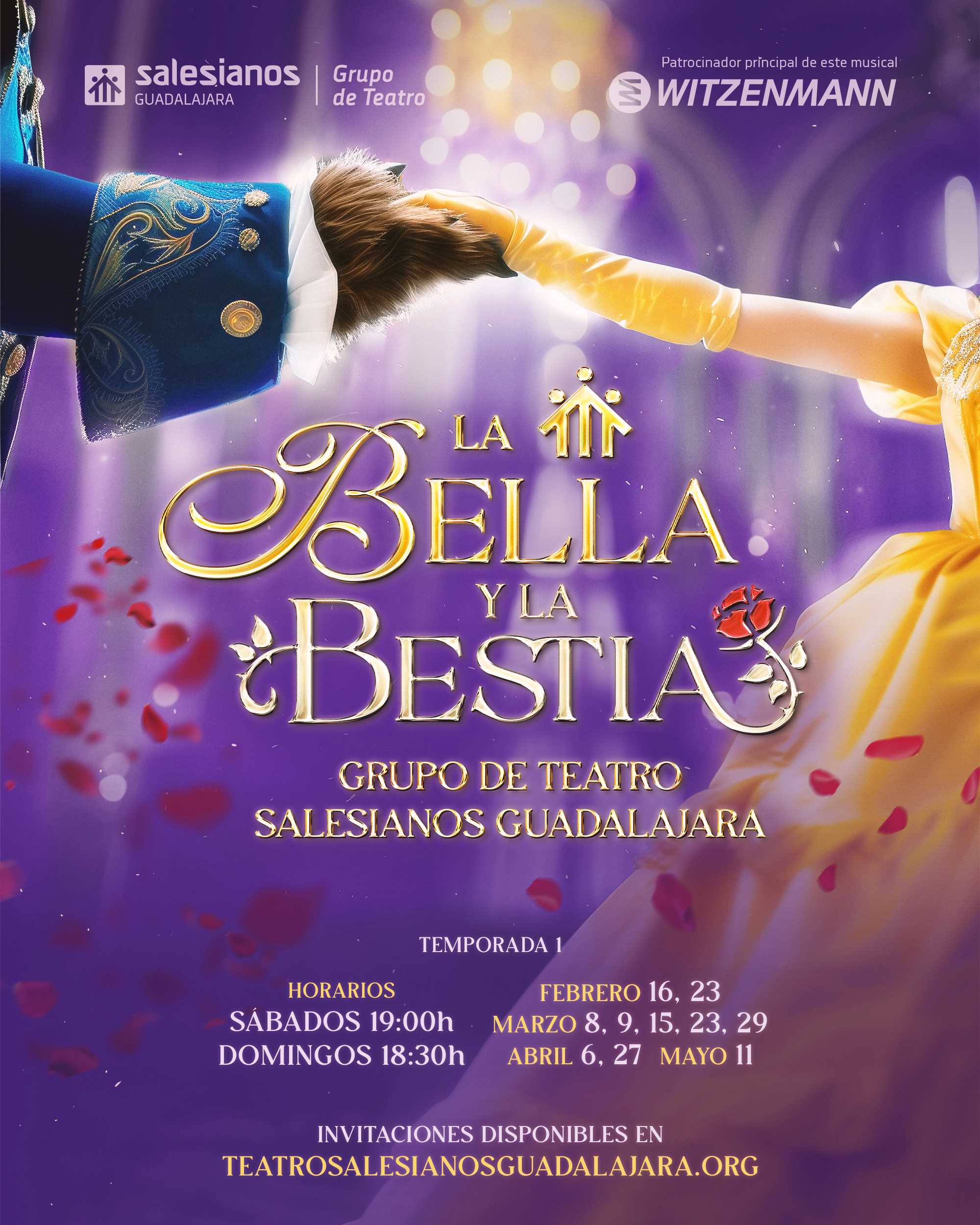 La Bella y la Bestia llega a Guadalajara: el musical que no te puedes perder