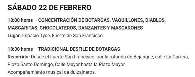 PROGRAMA DEL CARNAVAL DE GUADALAJARA 2025