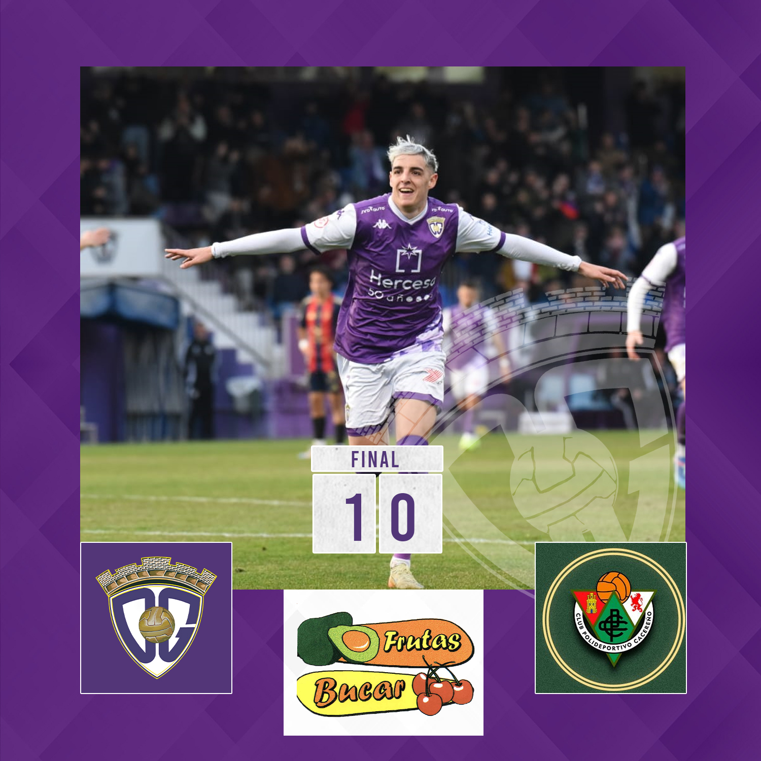 El Deportivo Guadalajara vence al Cacereño (1-0) y amplía su ventaja en el liderato de la Segunda RFEF