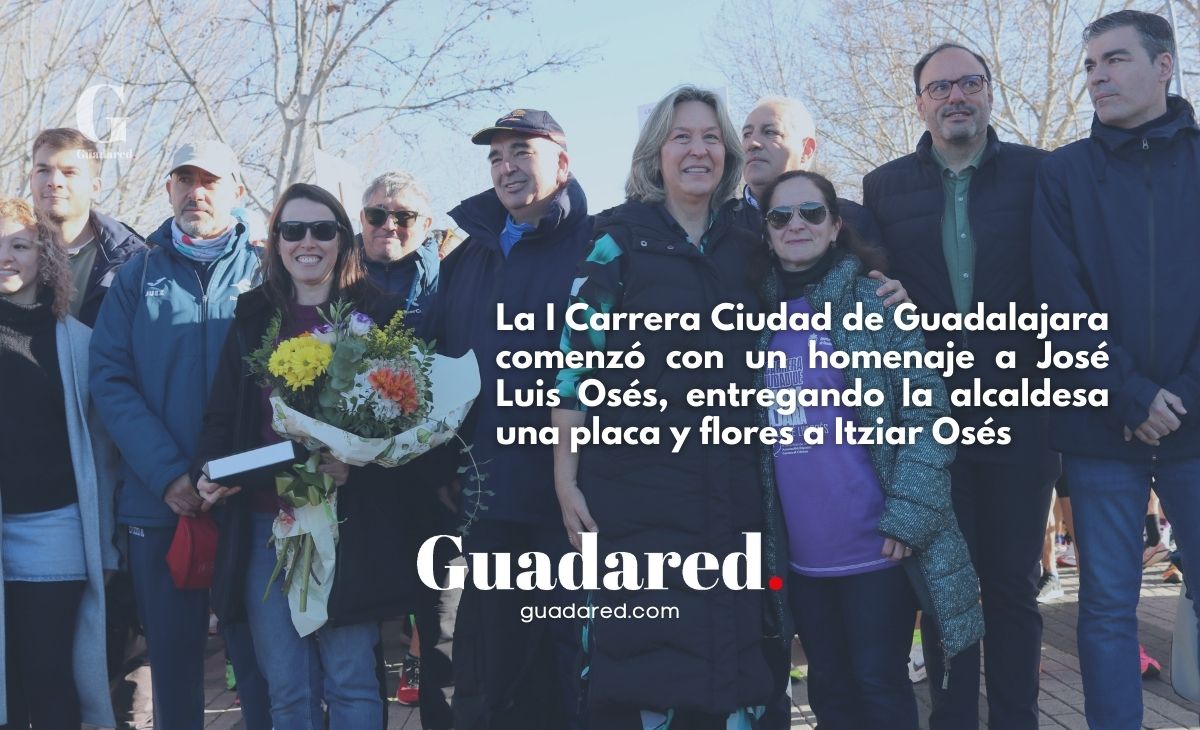 I Carrera Ciudad de Guadalajara 2025: 800 corredores homenajean a José Luis Osés en el Parque de la Chopera