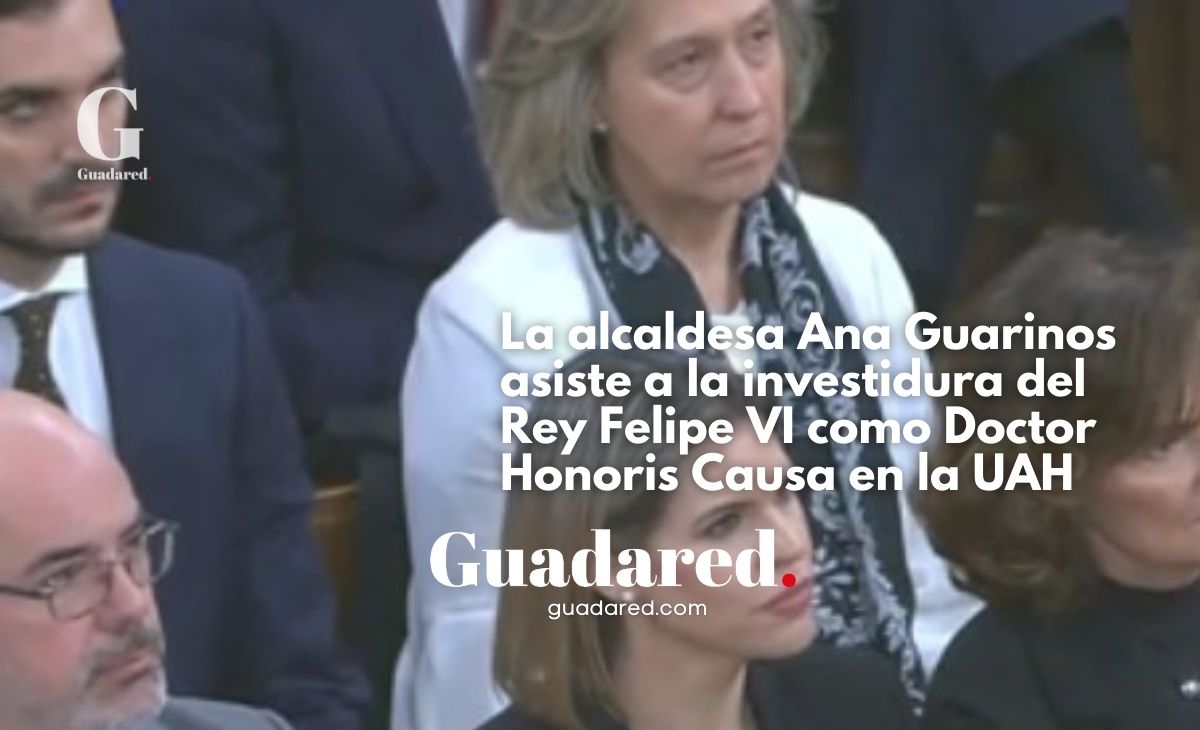 La alcaldesa Ana Guarinos asiste a la investidura del Rey Felipe VI como Doctor Honoris Causa en la UAH