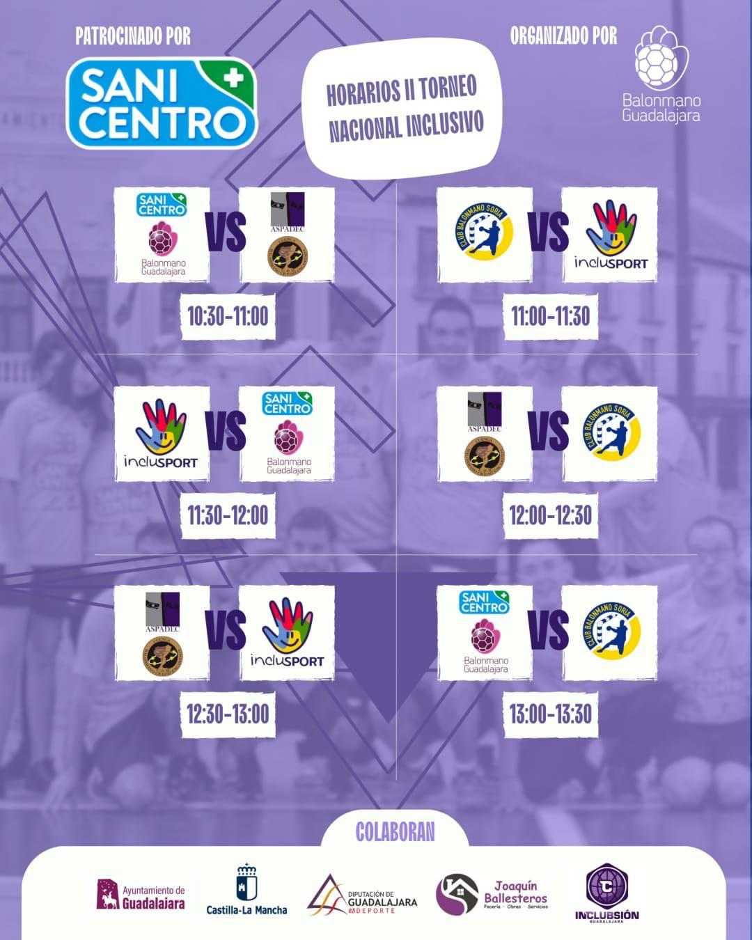 Guadalajara acoge este domingo el II Torneo Nacional de Balonmano Inclusivo