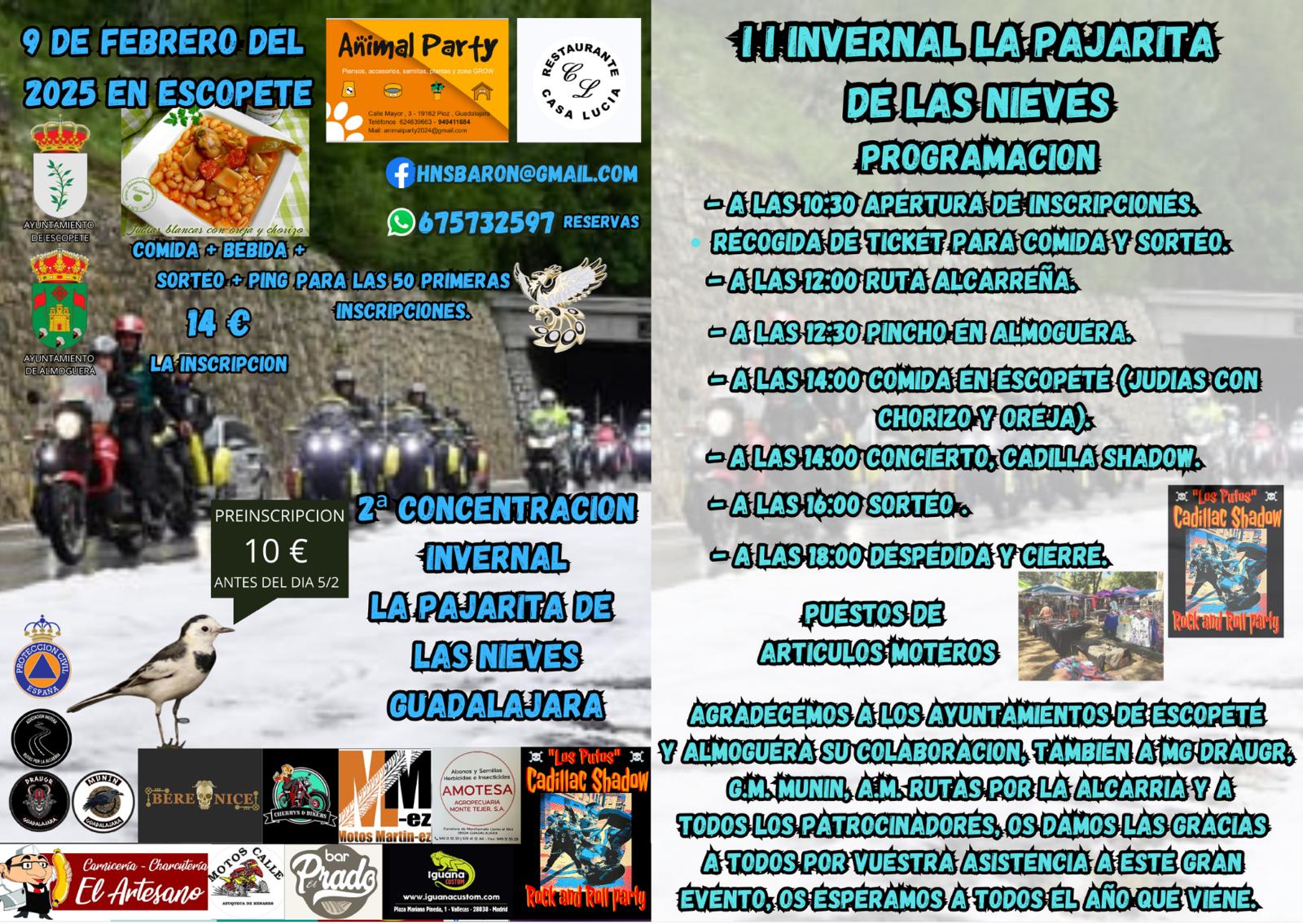 La Pajarita de las Nieves 2025: Motores, hermandad y adrenalina en Escopete 