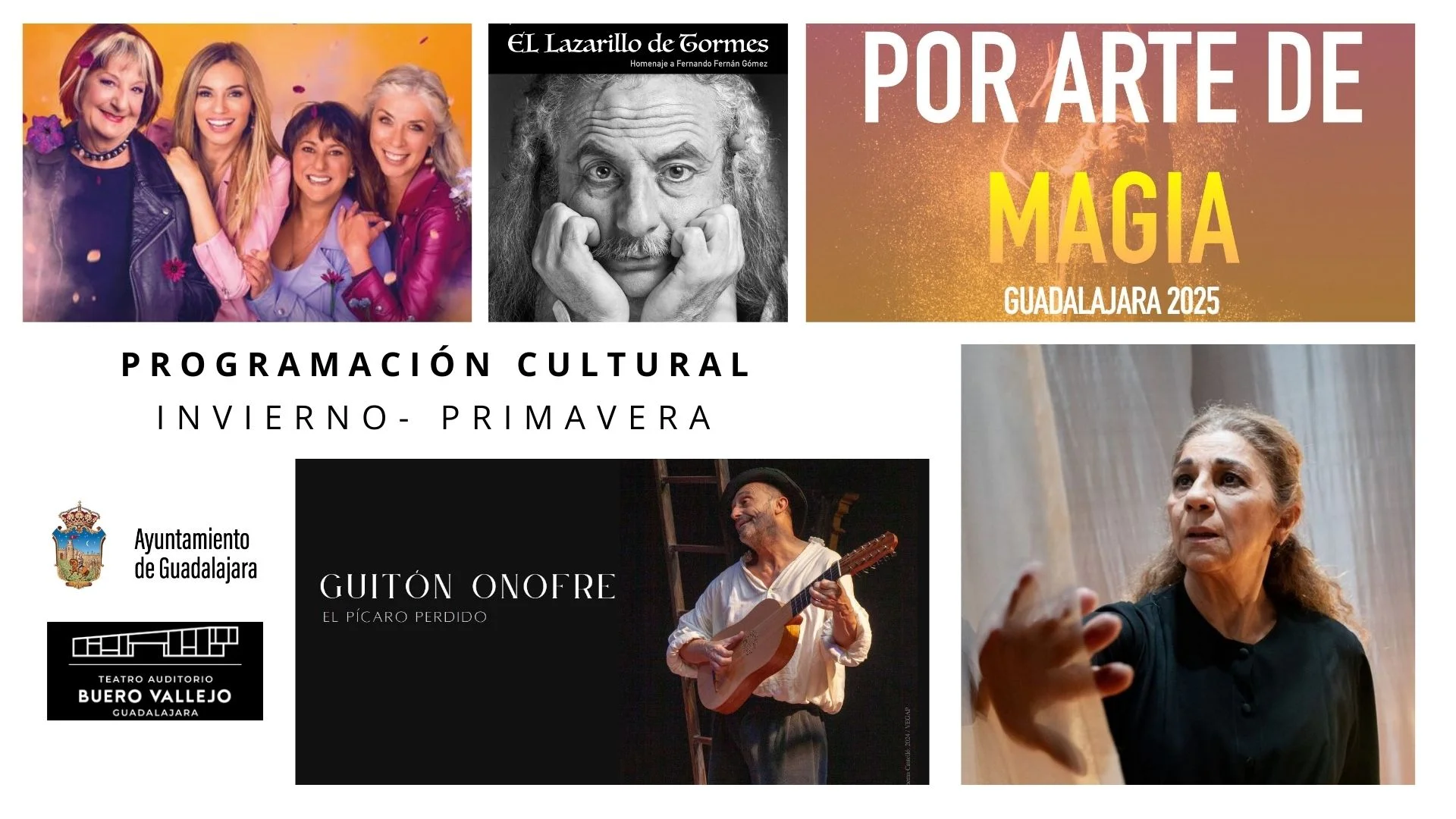Programación Cultural en Guadalajara: Teatro, Ópera, Danza y Música para Todos los Públicos (Febrero-Abril 2025)