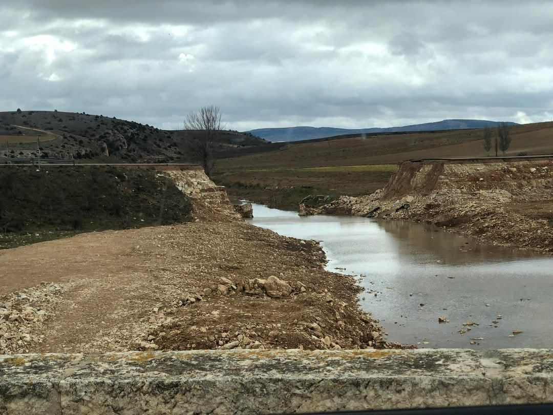 Puente de Embid sin reparar.Foto:RRSS