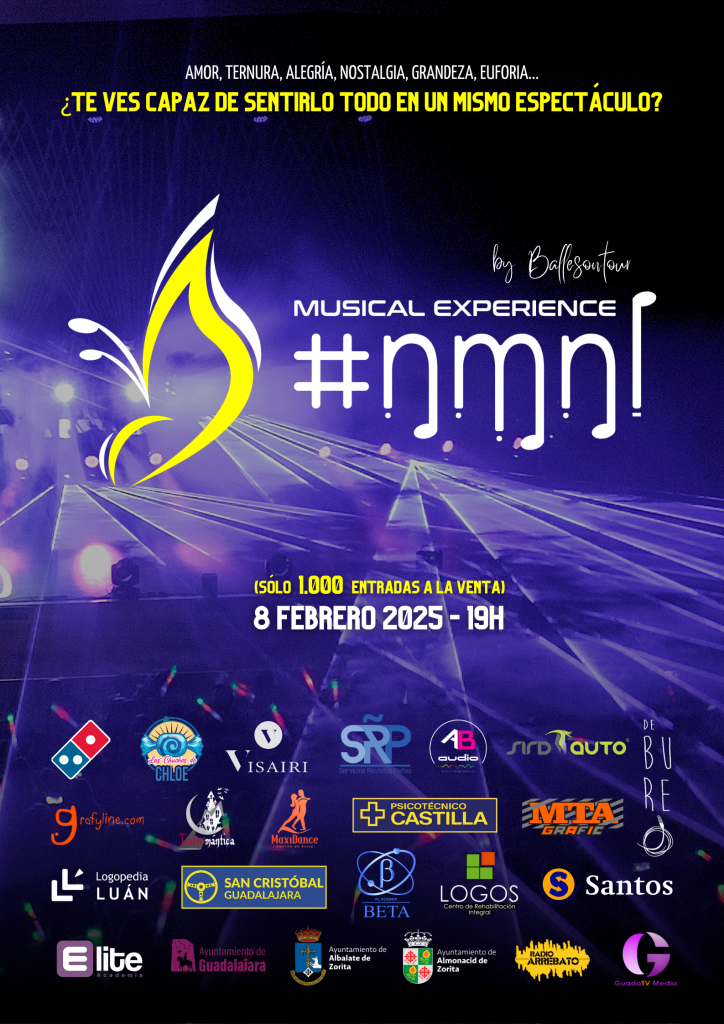 ¡Descubre NMNL: El Musical Revolucionario de Guadalajara por Alberto Ballesteros en el Teatro Auditorio Buero Vallejo!