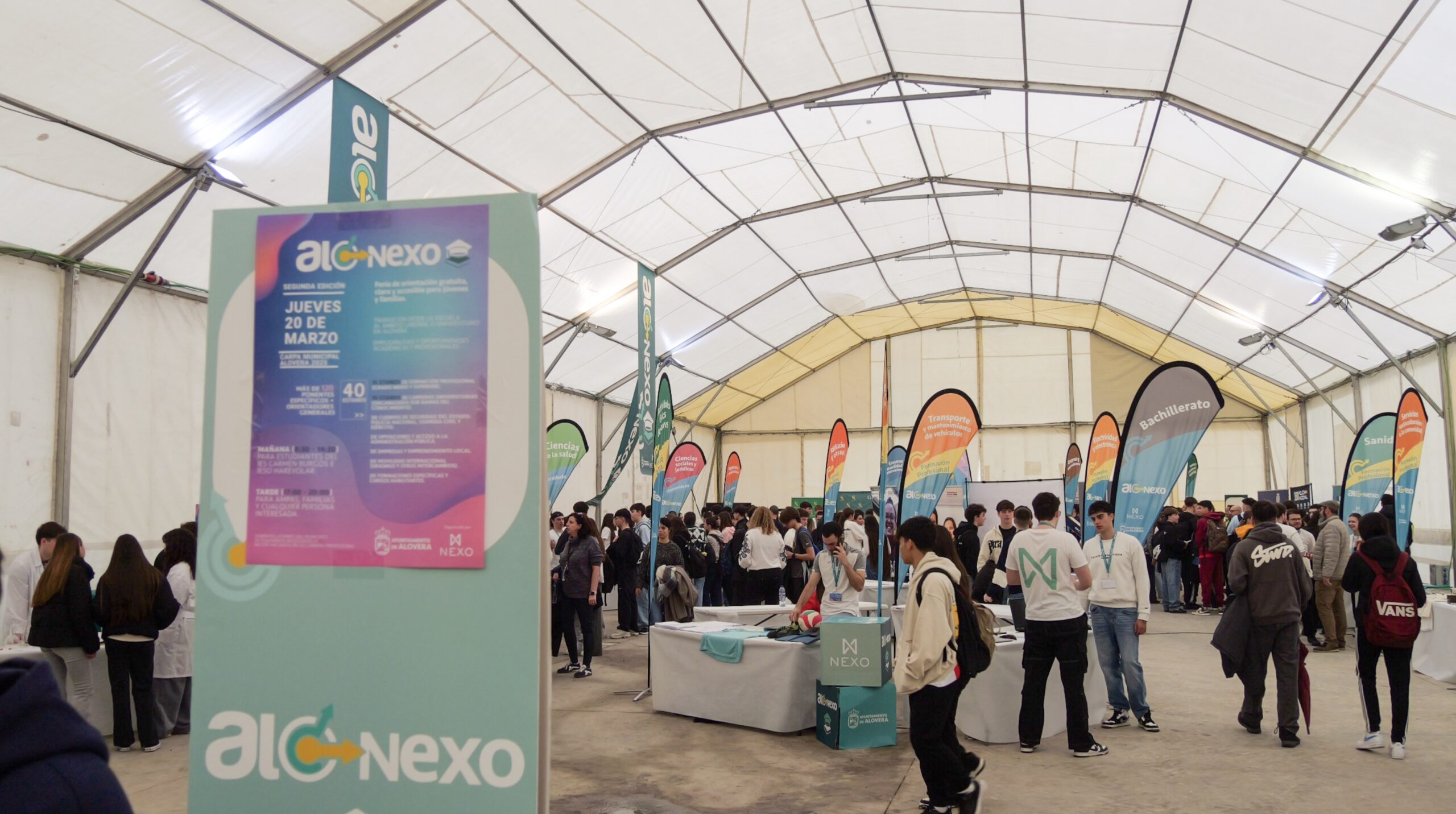 Alonexo 2025: La feria de orientación académica y laboral que impulsa el futuro de los jóvenes en Alovera