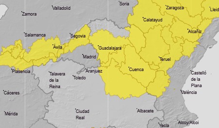 Avisos Meteorológicos, Medidas de Precaución y Activación de Planes de Emergencia en Guadalajara Ante el Riesgo de Inundaciones y Fuertes Vientos