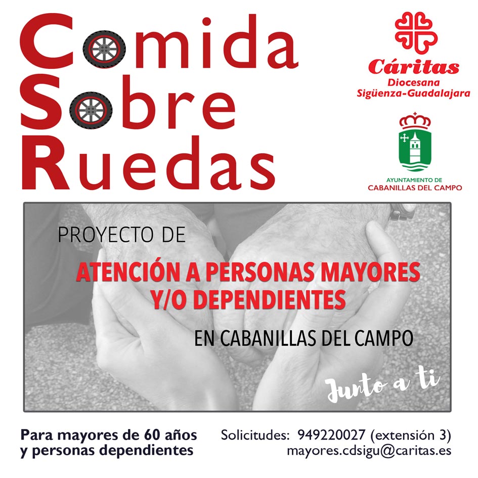 Comida sobre Ruedas en Cabanillas: Más de 2.500 Menús Servidos en 2024 a Mayores y Personas Dependientes