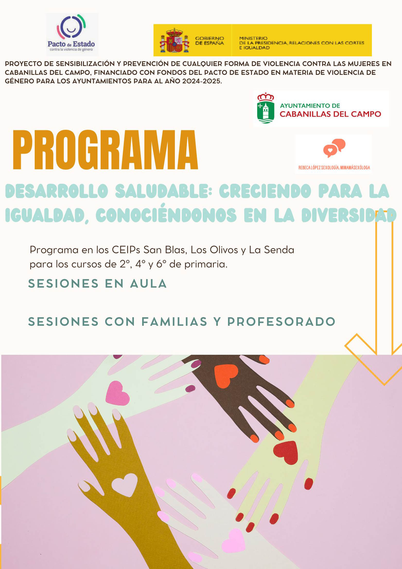 Finaliza una nueva edición del programa de educación sexual en Cabanillas del Campo