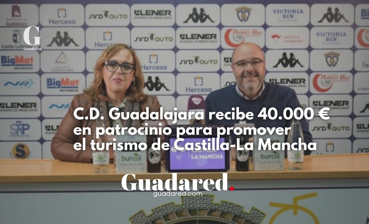 C.D. Guadalajara Recibe 40.000 Euros del Gobierno Regional para Promover el Turismo de Castilla-La Mancha