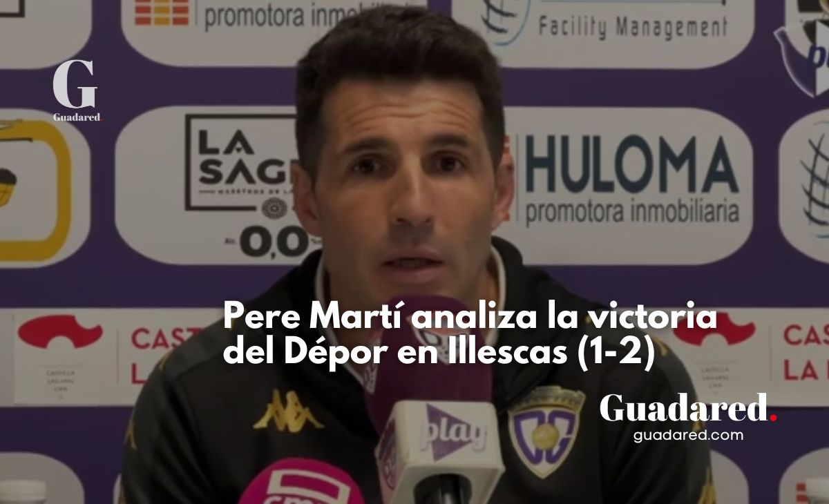 Pere Martí reflexiona sobre la victoria del CD Guadalajara en Illescas (1-2): “Un partido malo, pero tres puntos muy valiosos”
