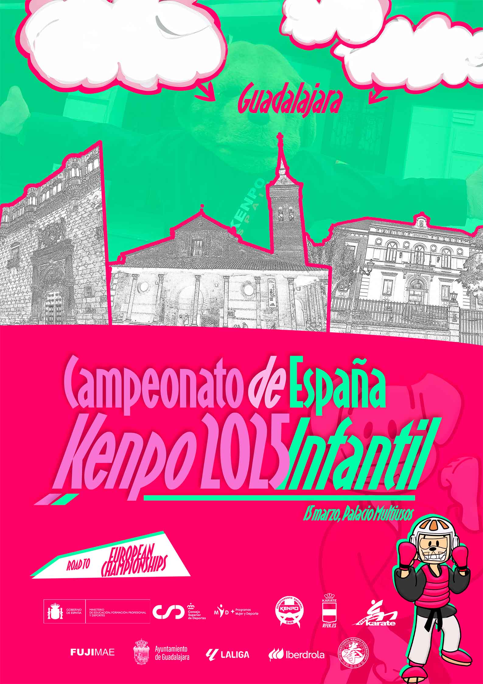 Guadalajara acoge el Campeonato de España Infantil de Kenpo con la participación de 1.000 deportistas